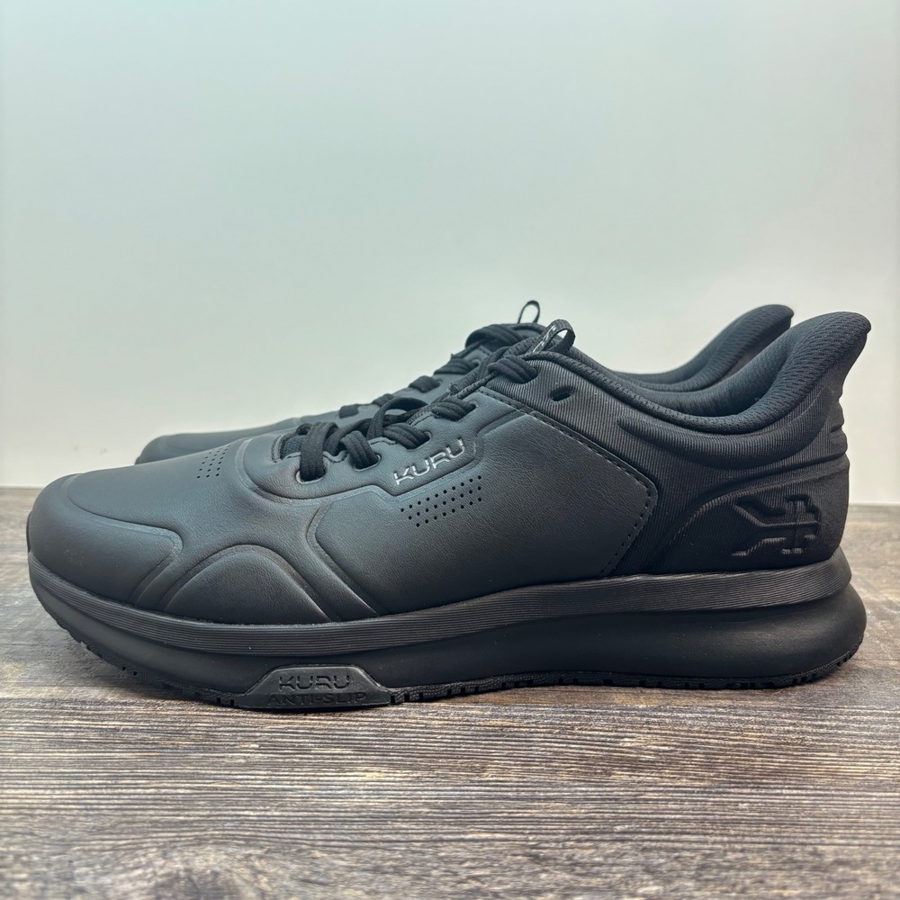 KURU Shift Women's 9 Black Anti-Slip Orthopedic Work Shoes Sneaker